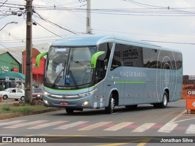 Viação Garcia 8355 na cidade de Londrina, Paraná, Brasil, por Jonathan Silva. ID da foto: 7223596.