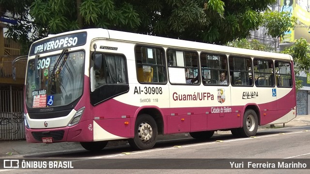 Guajará AI-30908 na cidade de Belém, Pará, Brasil, por Yuri Ferreira Marinho. Número da foto: #7224300.