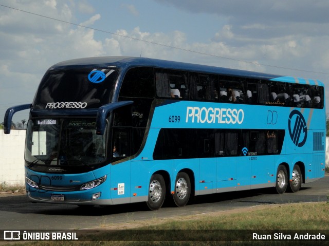 Auto Viação Progresso 6099 na cidade de Teresina, Piauí, Brasil, por Ruan Silva Andrade. Número da foto: #7222077.