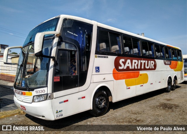 Saritur - Santa Rita Transporte Urbano e Rodoviário 19330 na cidade de Belo Horizonte, Minas Gerais, Brasil, por Vicente de Paulo Alves. ID da foto: 7222112.