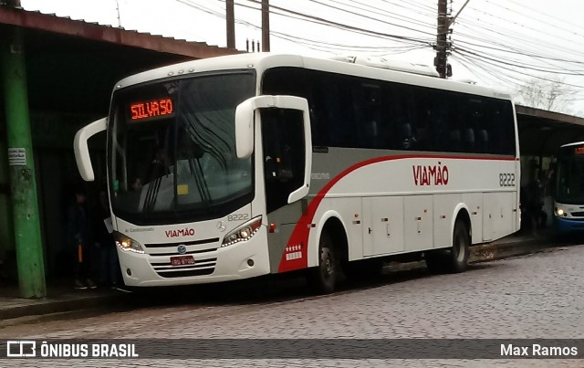 Empresa de Transporte Coletivo Viamão 8222 na cidade de Viamão, Rio Grande do Sul, Brasil, por Max Ramos. ID da foto: 7226752.