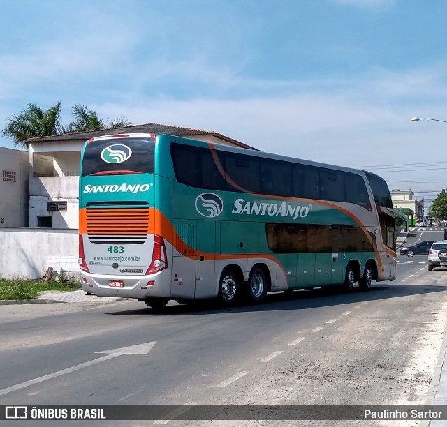 Empresa Santo Anjo da Guarda 483 na cidade de Tubarão, Santa Catarina, Brasil, por Paulinho Sartor. Número da foto: #7228420.