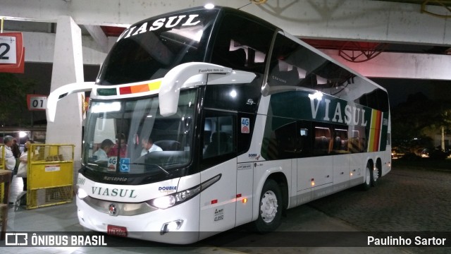 Viasul - Auto Viação Venâncio Aires 15000 na cidade de Joinville, Santa Catarina, Brasil, por Paulinho Sartor. ID da foto: 7228366.