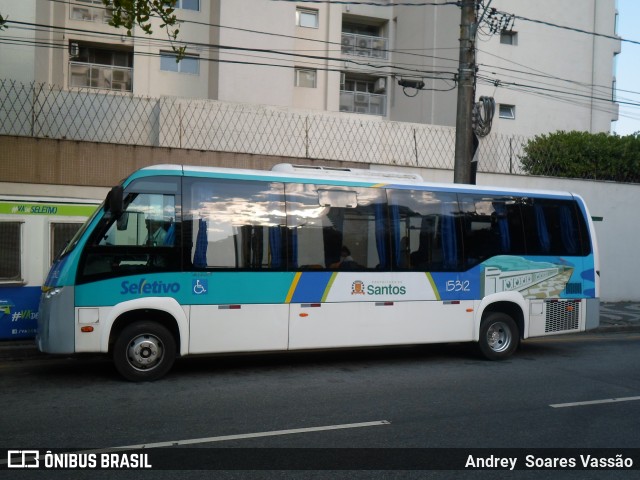 Guaiúba Transportes 15312 na cidade de Santos, São Paulo, Brasil, por Andrey  Soares Vassão. ID da foto: 7225929.