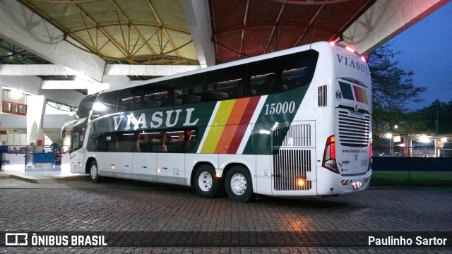 Viasul - Auto Viação Venâncio Aires 15000 na cidade de Joinville, Santa Catarina, Brasil, por Paulinho Sartor. ID da foto: 7228359.