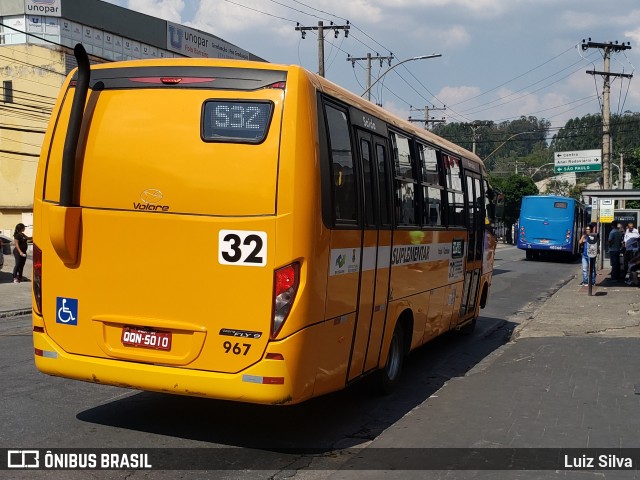 Transporte Suplementar de Belo Horizonte 967 na cidade de Belo Horizonte, Minas Gerais, Brasil, por Luiz Silva. ID da foto: 7227545.