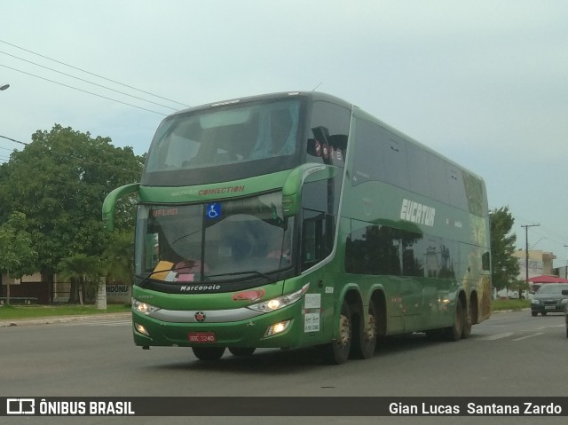 Eucatur - Empresa União Cascavel de Transportes e Turismo 5308 na cidade de Ji-Paraná, Rondônia, Brasil, por Gian Lucas  Santana Zardo. Número da foto: #7226199.