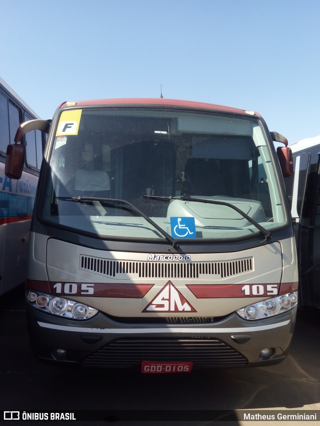 Santa Maria Fretamento e Turismo > Transportes Santa Maria(SP) 105 na cidade de Piracicaba, São Paulo, Brasil, por Matheus Germiniani. Número da foto: #7228981.
