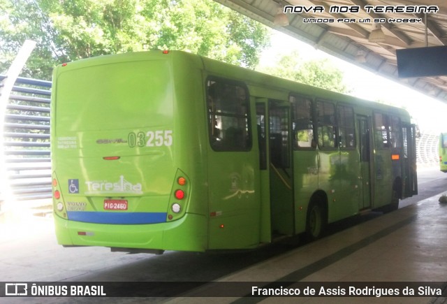 EMTRACOL - Empresa de Transportes Coletivos 03255 na cidade de Teresina, Piauí, Brasil, por Francisco de Assis Rodrigues da Silva. ID da foto: 7226695.