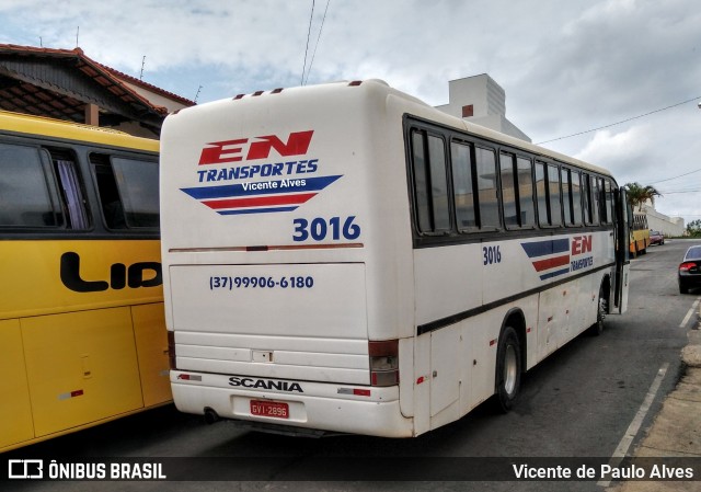 EN Transportes 3016 na cidade de Santo Antônio do Monte, Minas Gerais, Brasil, por Vicente de Paulo Alves. Número da foto: #7227745.