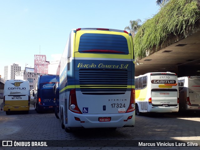 Viação Cometa 17324 na cidade de Belo Horizonte, Minas Gerais, Brasil, por Marcus Vinicius Lara Silva. Número da foto: #7227573.
