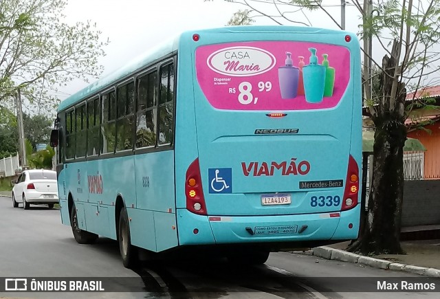 Empresa de Transporte Coletivo Viamão 8339 na cidade de Viamão, Rio Grande do Sul, Brasil, por Max Ramos. ID da foto: 7226758.