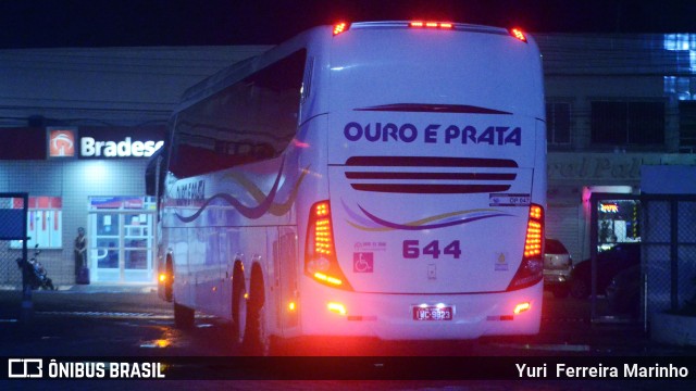 Viação Ouro e Prata 644 na cidade de Belém, Pará, Brasil, por Yuri Ferreira Marinho. ID da foto: 7226105.