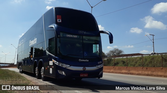 Viação Cometa 17315 na cidade de Igarapé, Minas Gerais, Brasil, por Marcus Vinicius Lara Silva. Número da foto: #7227619.
