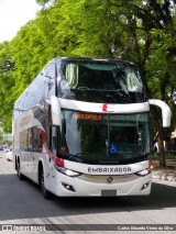 Expresso Embaixador 605 na cidade de Pelotas, Rio Grande do Sul, Brasil, por Carlos Eduardo Vieira da Silva. Número da foto: #7226870.