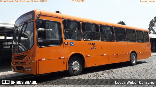 Auto Viação São José dos Pinhais EA190 na cidade de Curitiba, Paraná, Brasil, por Lucas Weber Calizario. ID da foto: 7229748.