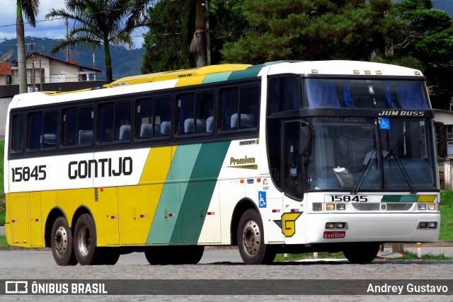 Empresa Gontijo de Transportes 15845 na cidade de Perdões, Minas Gerais, Brasil, por Andrey Gustavo. Número da foto: #7229705.