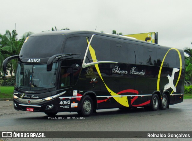 Advance Transatur 4092 na cidade de Indaial, Santa Catarina, Brasil, por Reinaldo Gonçalves. Número da foto: #7231621.