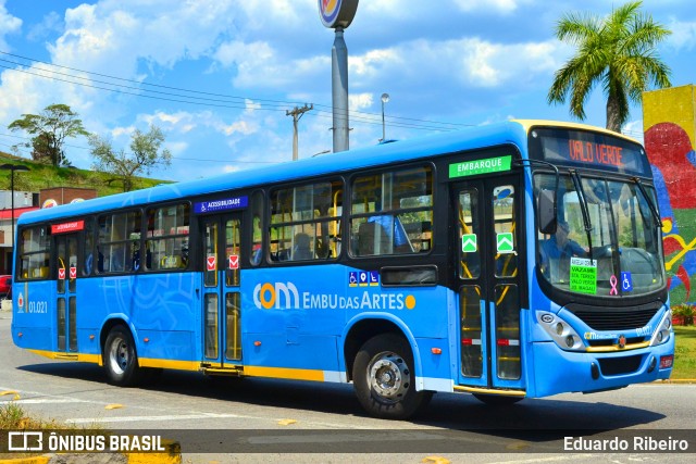 JTP Transportes 01.021 na cidade de Embu das Artes, São Paulo, Brasil, por Eduardo Ribeiro. Número da foto: #7229684.