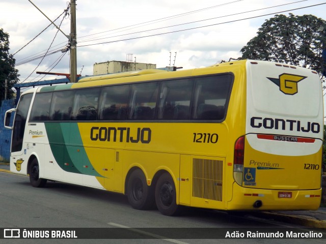 Empresa Gontijo de Transportes 12110 na cidade de Belo Horizonte, Minas Gerais, Brasil, por Adão Raimundo Marcelino. ID da foto: 7231102.