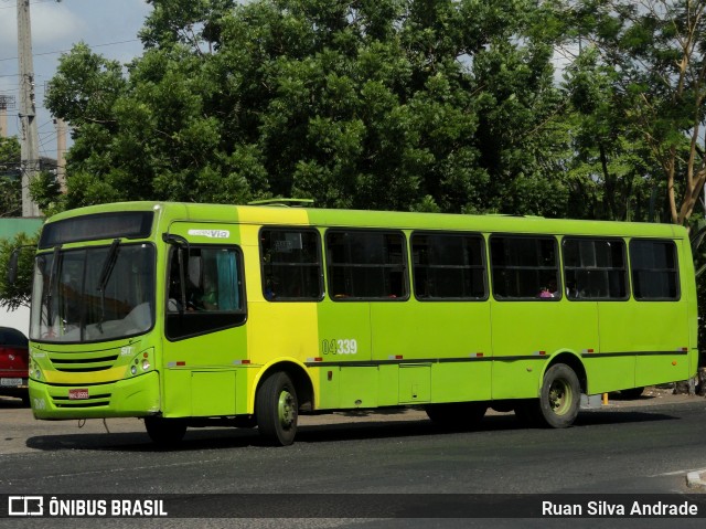 Transcol Transportes Coletivos 04339 na cidade de Teresina, Piauí, Brasil, por Ruan Silva Andrade. ID da foto: 7229666.