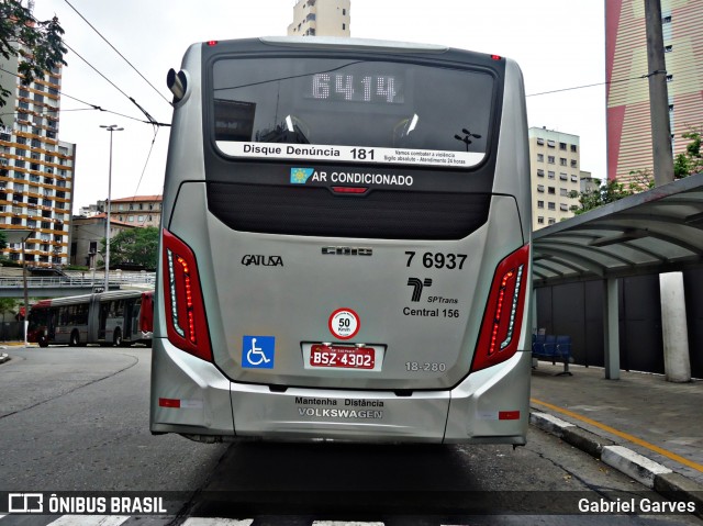 Viação Gatusa Transportes Urbanos 7 6937 na cidade de São Paulo, São Paulo, Brasil, por Gabriel Garves. Número da foto: #7230038.