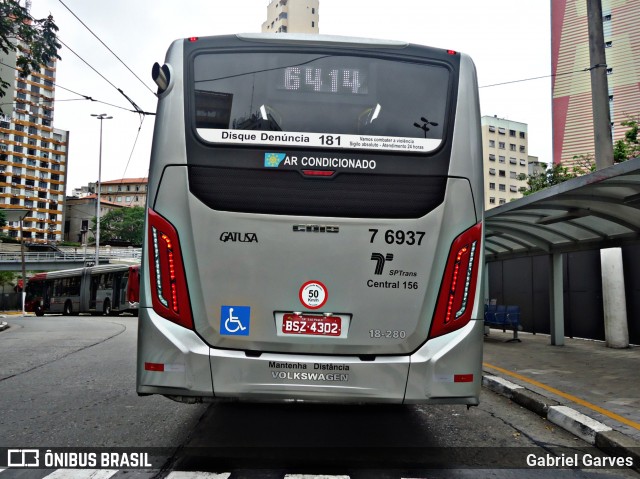 Viação Gatusa Transportes Urbanos 7 6937 na cidade de São Paulo, São Paulo, Brasil, por Gabriel Garves. ID da foto: 7230038.