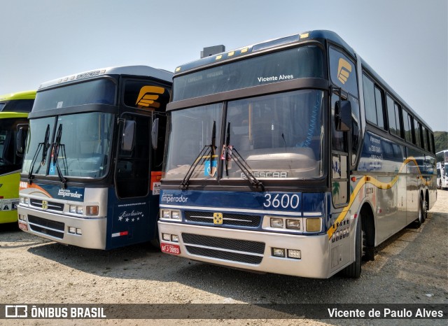 Expresso Imperador 3600 na cidade de Aparecida, São Paulo, Brasil, por Vicente de Paulo Alves. ID da foto: 7230631.