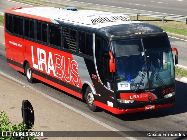 Lirabus 81154 na cidade de Campinas, São Paulo, Brasil, por Cassio Fernandes. Número da foto: #7232774.