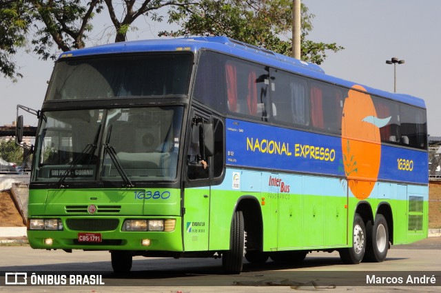 Nacional Expresso 16380 na cidade de Goiânia, Goiás, Brasil, por Marcos André. ID da foto: 7233700.