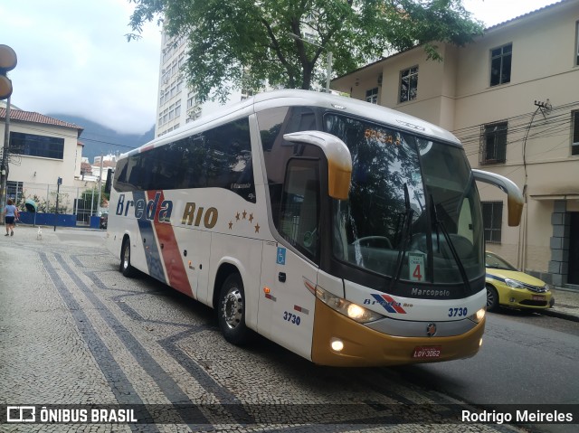 Breda Rio 3730 na cidade de Rio de Janeiro, Rio de Janeiro, Brasil, por Rodrigo Meireles. ID da foto: 7232707.