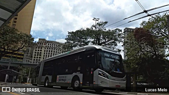 Viação Campo Belo 7 1250 na cidade de São Paulo, São Paulo, Brasil, por Lucas Melo. ID da foto: 7232814.