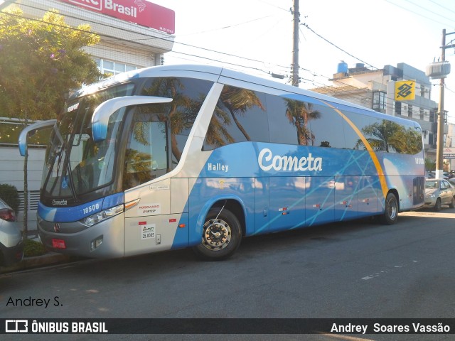 Viação Cometa 18500 na cidade de Santos, São Paulo, Brasil, por Andrey  Soares Vassão. Número da foto: #7233695.