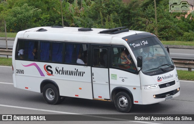 Expresso Schumitur 2690 na cidade de Santa Isabel, São Paulo, Brasil, por Rudnei Aparecido da Silva. Número da foto: #7234938.