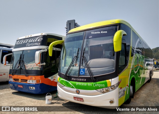 Expresso Princesa dos Campos 6054 na cidade de Aparecida, São Paulo, Brasil, por Vicente de Paulo Alves. ID da foto: 7235066.