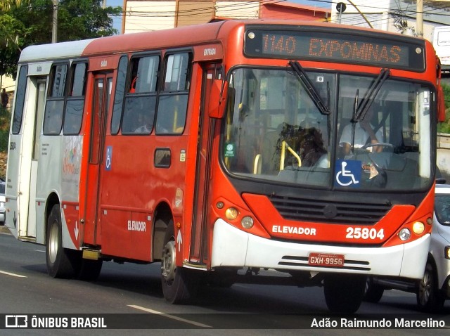 Autotrans > Turilessa 25804 na cidade de Belo Horizonte, Minas Gerais, Brasil, por Adão Raimundo Marcelino. ID da foto: 7234602.