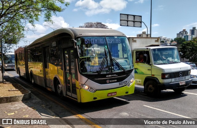 São Dimas Transportes 10717 na cidade de Belo Horizonte, Minas Gerais, Brasil, por Vicente de Paulo Alves. ID da foto: 7234997.