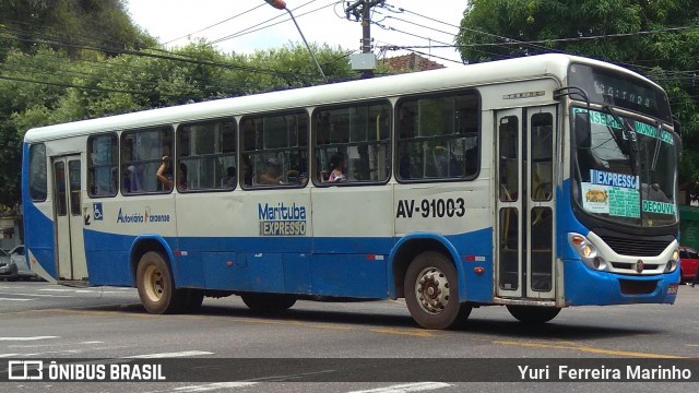 Autoviária Paraense AV-91003 na cidade de Belém, Pará, Brasil, por Yuri Ferreira Marinho. ID da foto: 7232138.