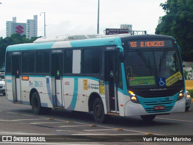 Empresa Santa Maria 20626 na cidade de Fortaleza, Ceará, Brasil, por Yuri Ferreira Marinho. ID da foto: 7233739.