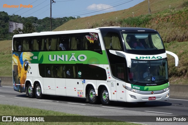 Empresa União de Transportes 4188 na cidade de Arujá, São Paulo, Brasil, por Marcus Prado. ID da foto: 7234062.