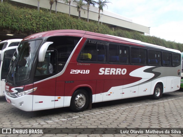 Viação Serro 29418 na cidade de Belo Horizonte, Minas Gerais, Brasil, por Luiz Otavio Matheus da Silva. ID da foto: 7233637.