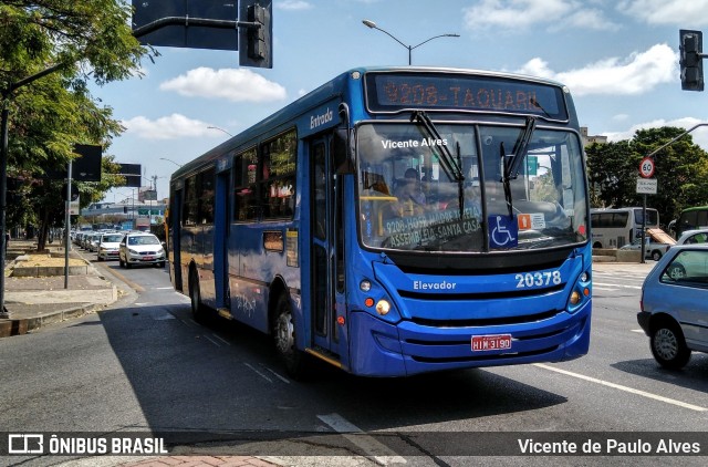 Viação Torres 20378 na cidade de Belo Horizonte, Minas Gerais, Brasil, por Vicente de Paulo Alves. ID da foto: 7235016.