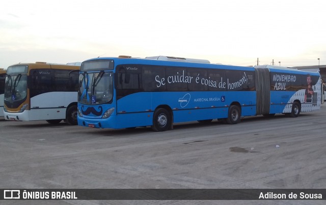 Auto Viação Marechal Brasília 444391 na cidade de Taguatinga, Distrito Federal, Brasil, por Adilson de Sousa. Número da foto: #7234004.
