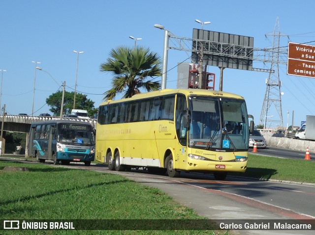 Viação Itapemirim 8623 na cidade de Vitória, Espírito Santo, Brasil, por Carlos Gabriel  Malacarne. ID da foto: 7233079.