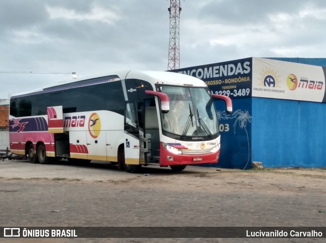 Expresso Maia 1645 na cidade de Teresina, Piauí, Brasil, por Lucivanildo Carvalho. ID da foto: 7232336.