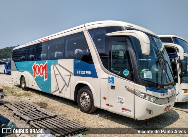 Auto Viação 1001 RJ 108.720 na cidade de Aparecida, São Paulo, Brasil, por Vicente de Paulo Alves. Número da foto: #7237917.