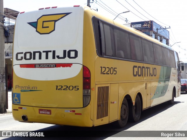 Empresa Gontijo de Transportes 12205 na cidade de Nova Iguaçu, Rio de Janeiro, Brasil, por Roger Silva. ID da foto: 7235823.