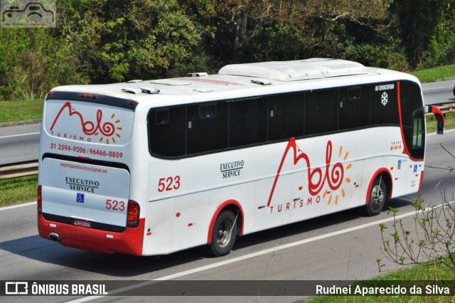 Melo Fretamento e Turismo 523 na cidade de Santa Isabel, São Paulo, Brasil, por Rudnei Aparecido da Silva. ID da foto: 7238056.