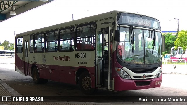 Transurb AE-004 na cidade de Belém, Pará, Brasil, por Yuri Ferreira Marinho. Número da foto: #7237137.