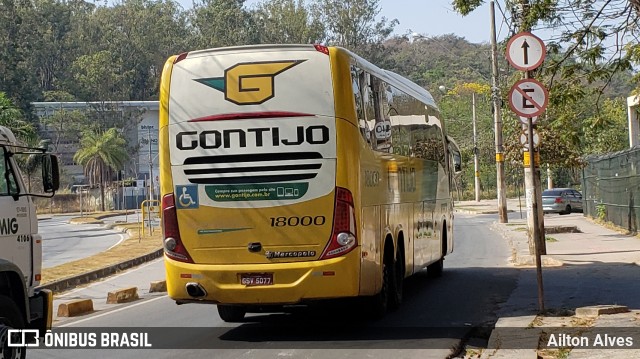 Empresa Gontijo de Transportes 18000 na cidade de Belo Horizonte, Minas Gerais, Brasil, por Ailton Alves. ID da foto: 7237720.